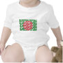 Bangladesh Bengali Flag Baby Bodysuits