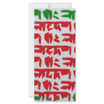 Bangladesh Bengali Flag Customized Rack Card