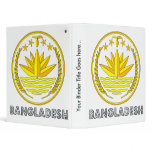 Bangladesh Coat of Arms 3 Ring Binders