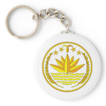 Bangladesh coat of arms keychains