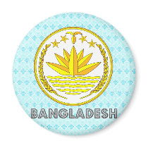 Bangladesh Coat of Arms Magnet