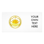 Bangladesh Coat of Arms Personalized Photo Card