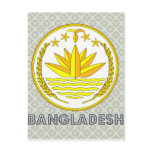 Bangladesh Coat of Arms Postcards