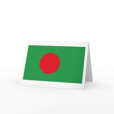 Bangladesh Family Greeting Card by FlagTshirts