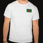 Bangladesh Flag Map Basic T-Shirt