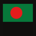 Bangladesh Flag Map Spaghetti Top