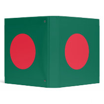 Bangladesh Flag Avery Binder