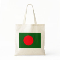 Bangladesh Flag Canvas Bag