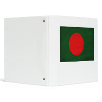 Bangladesh Flag Vinyl Binder