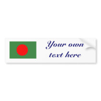 Bangladesh Flag Bumper Stickers