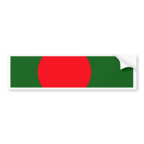 Bangladesh Flag bumper stickers by coolcountry Bangladesh Flag bumper stickers