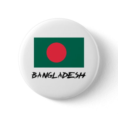 Bangladesh Flag Pinback Button by flagshirt