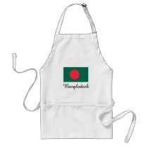 Bangladesh Flag Design aprons by flagshirt Bangladesh Flag Design aprons