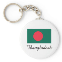 Bangladesh Flag Design Key Chain