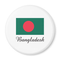 Bangladesh Flag Design Refrigerator Magnets