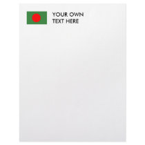 Bangladesh Flag letterhead by flagshirts Bangladesh Flag letterhead