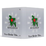 Bangladesh Flag Map 2.0 3 Ring Binder