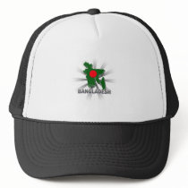 Bangladesh Flag Map 2.0 Mesh Hat