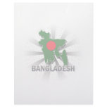 Bangladesh Flag Map 2.0 Custom Letterhead