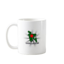 Bangladesh Flag Map 2.0 Coffee Mug