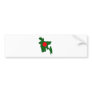 Bangladesh Flag Map full size Bumper Stickers
