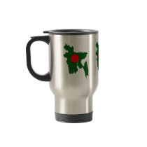 Bangladesh Flag Map full size Coffee Mug