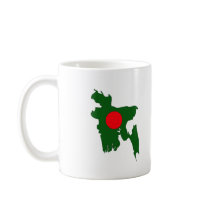 Bangladesh flag map mugs by FlagStore Bangladesh flag map mugs