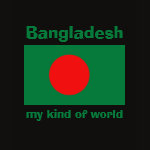 Bangladesh Flag Map Text Ladies Baby Doll