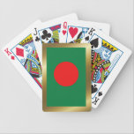 Bangladesh Flag Playing Cards playing cards