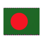 Bangladesh Flag Postcard