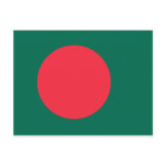 Bangladesh Flag Postcard