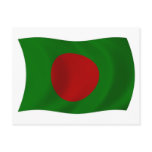 Bangladesh Flag Postcard