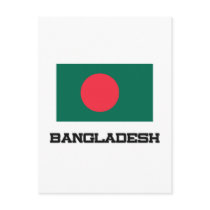 Bangladesh Flag Postcard