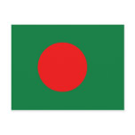 Bangladesh Flag Postcard