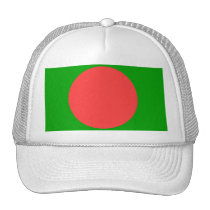 Bangladesh Flag Set Trucker Hats