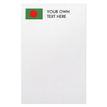 Bangladesh Flag stationery by flagshirts Bangladesh Flag stationery
