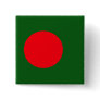 Bangladesh High quality Flag Pinback Button