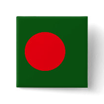 Bangladesh High quality Flag Pinback Button