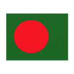 Bangladesh High quality Flag Postcards