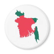 Bangladesh map BD Magnets