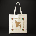 Bangladesh Map Flag Border Bag