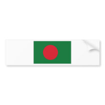 Bangladesh National Flag Bumper Sticker