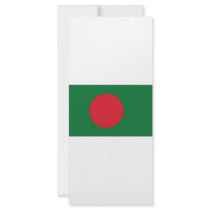 Bangladesh National Flag Rack Card Template
