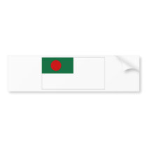 Bangladesh Naval Ensign Flag Bumper Stickers