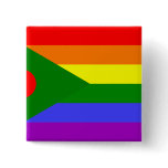 Bangladesh Rainbow, Lebanon flag Pinback Buttons