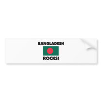 Bangladesh Rocks bumper stickers by flagshirt Bangladesh Rocks bumper stickers