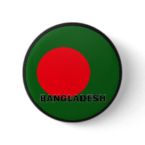 Bangladesh Roundel quality Flag Pinback Buttons