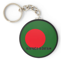 Bangladesh Roundel quality Flag Key Chains