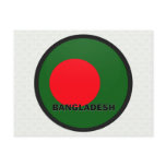Bangladesh Roundel quality Flag Post Card