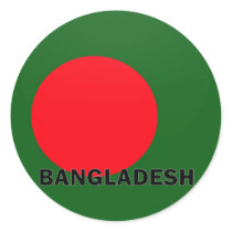 Bangladesh Roundel quality Flag Sticker